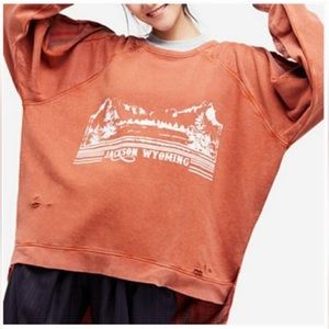 Free People Jackson Wyoming Sweatshirt